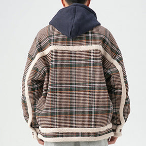 LUXENFY™ - Plaid Sherpa Winter Coat luxenfy.com