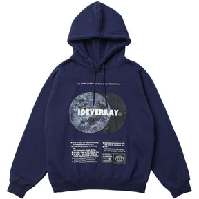 LUXENFY™ - Planet Letter Print Hoodie luxenfy.com