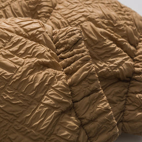 LUXENFY™ - Pure Color Crumpled Winter Coat luxenfy.com