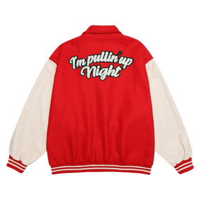 LUXENFY™ - RED Baseball Jacket luxenfy.com