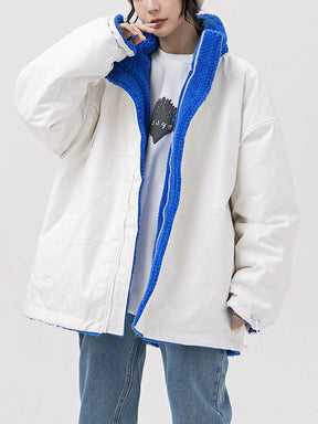 LUXENFY™ - Reversible Sherpa Coat luxenfy.com