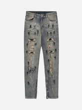 LUXENFY™ - Ripped Ink Denim Jeans luxenfy.com