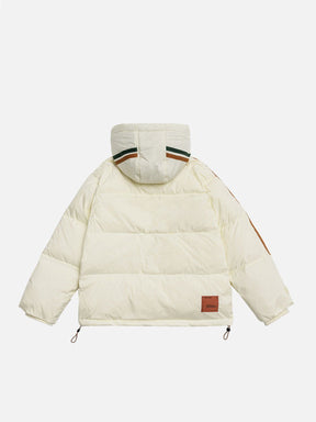 LUXENFY™ - Side Stripe Multi Pocket Winter Coat luxenfy.com