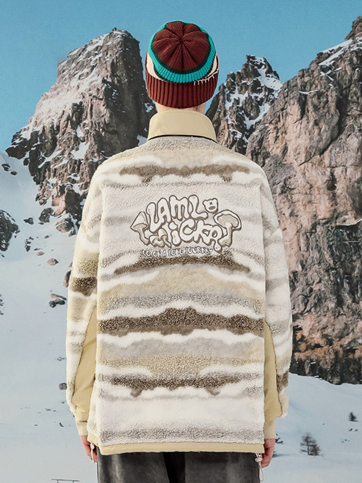 LUXENFY™ - Snow Mountain Tie Dye Sweatshirt luxenfy.com