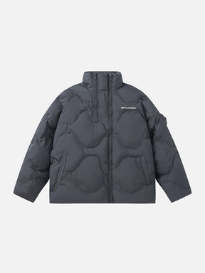 LUXENFY™ - Solid Double Zipper Winter Coat luxenfy.com