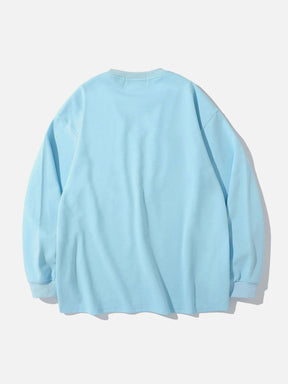 LUXENFY™ - Stitching Love Pattern Sweatshirt luxenfy.com