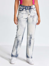 LUXENFY™ - Straight Leg Bleached Jeans luxenfy.com