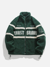 LUXENFY™ - TRUST BRAVE Sherpa Coat luxenfy.com