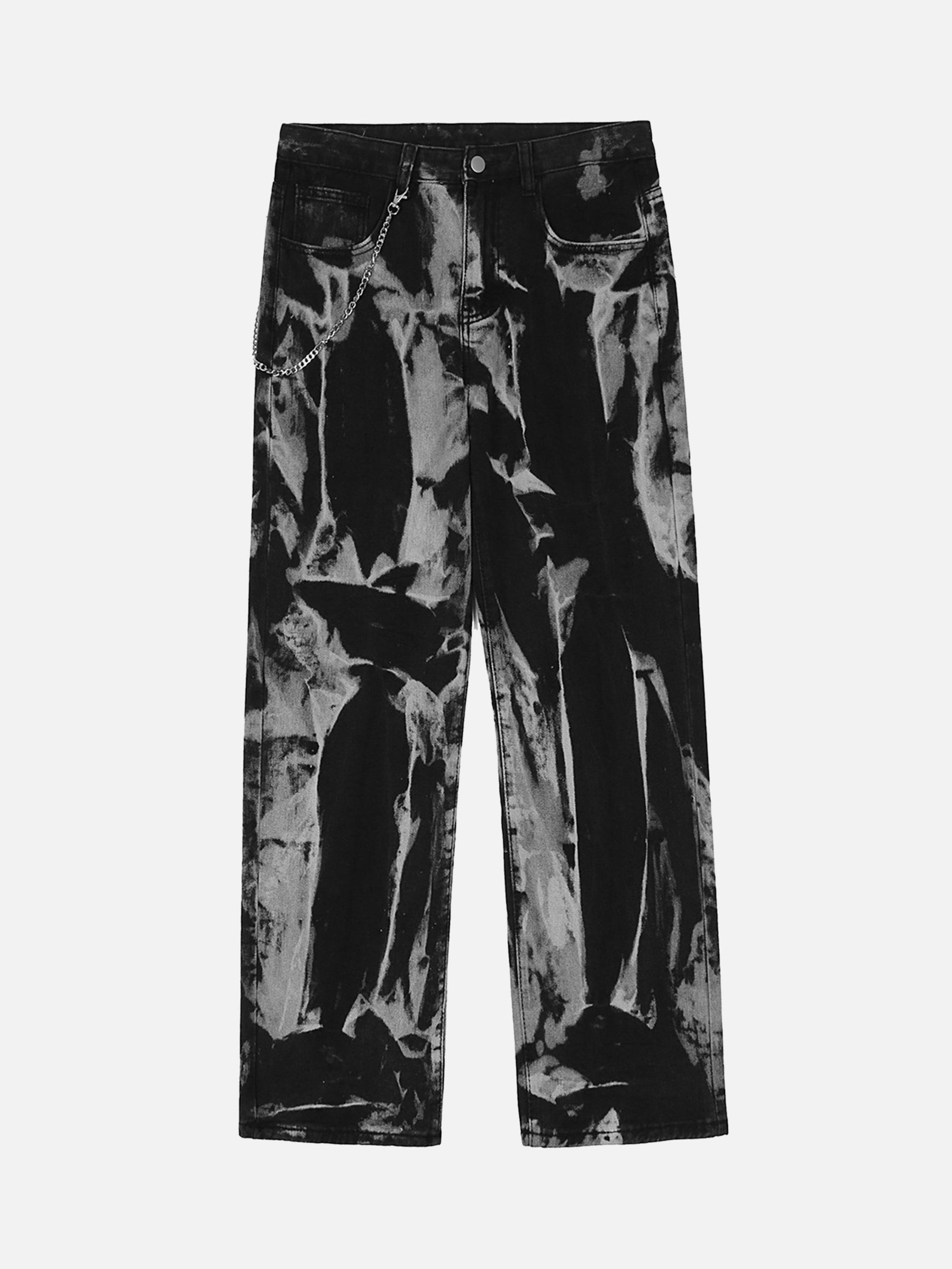 LUXENFY™ - Tie-Dye Graffiti Jeans luxenfy.com