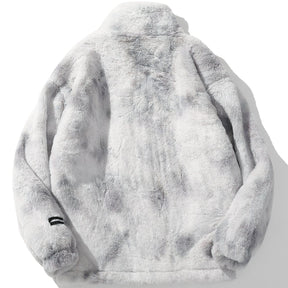LUXENFY™ - Tie Dye Sherpa Winter Coat luxenfy.com