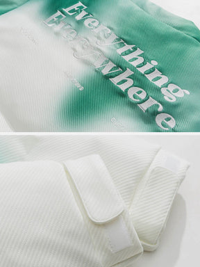 LUXENFY™ - Tie-dye Embroidery Winter Coat luxenfy.com