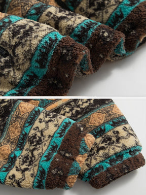 LUXENFY™ - Tribal Vintage Pattern Winter Coat luxenfy.com