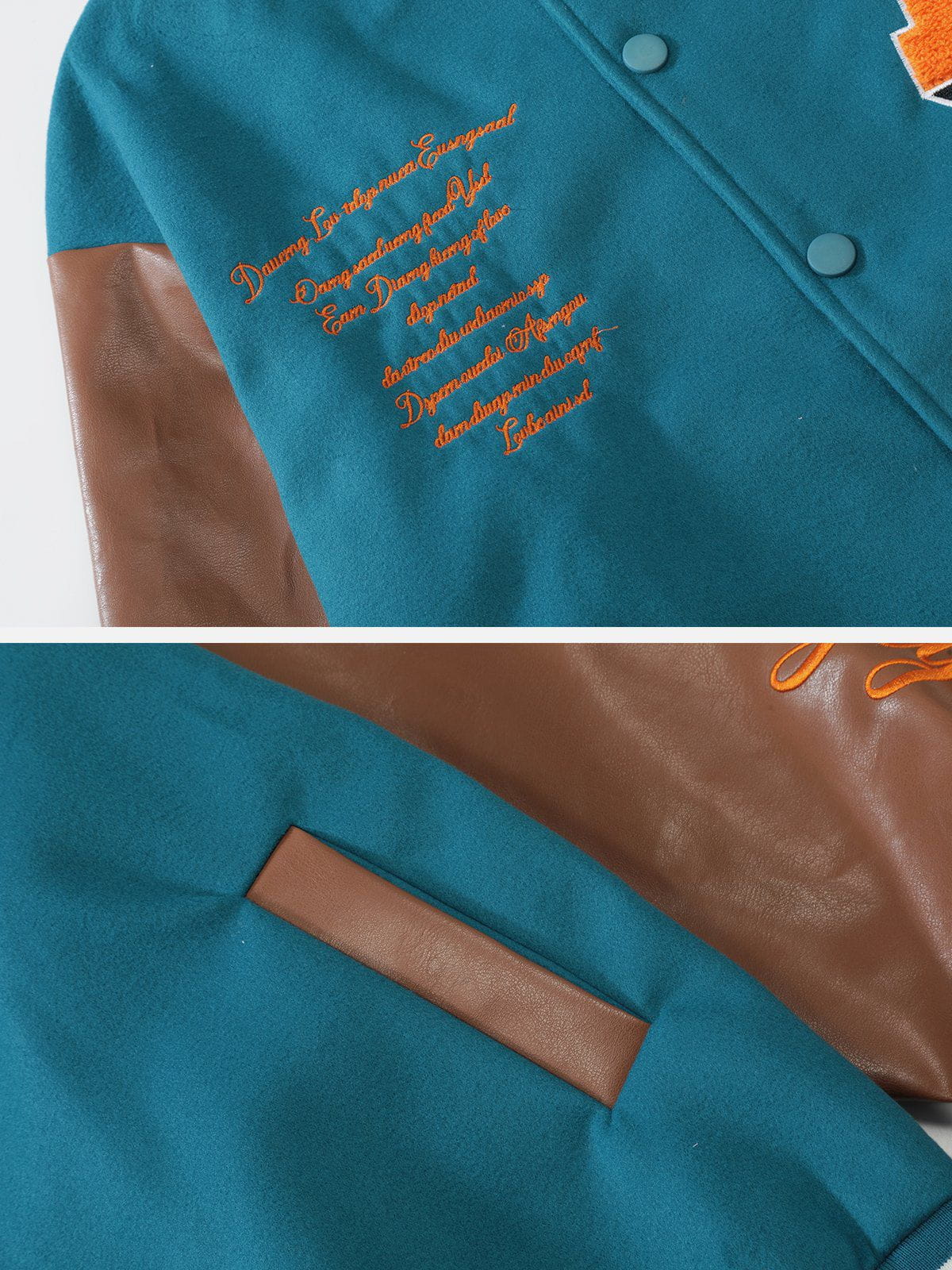 LUXENFY™ - Vintage Contrast Varsity Jacket - 11 luxenfy.com