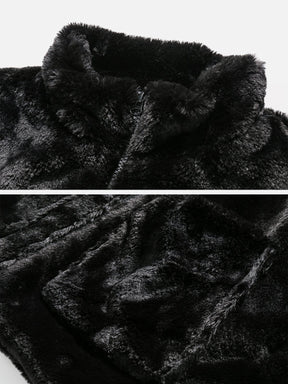 LUXENFY™ - Vintage Solid Sherpa Coat luxenfy.com